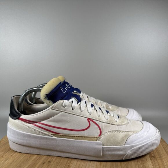 Nike Drop‎ Type HBR Men's US Size 8.5 CQ0989-100 University Red Casual Sneakers - Picture 1 of 8